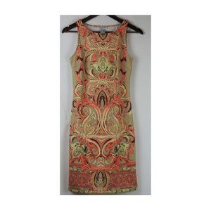 Printed Midi Bodycon Dress